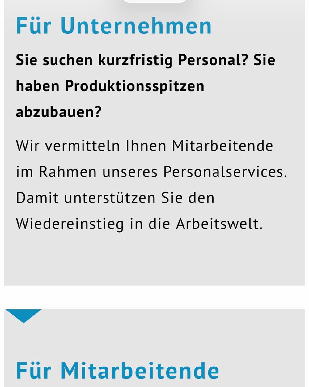 Webseite für die Digeno