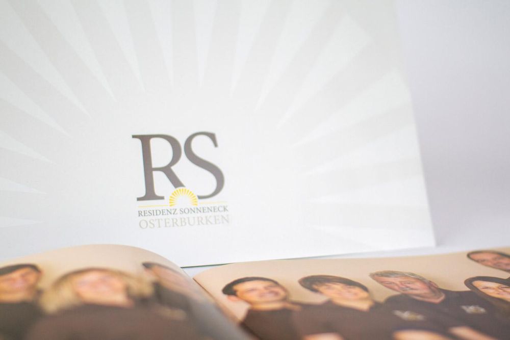 Logo und Team Residenz Sonneneck in der Imagemappe