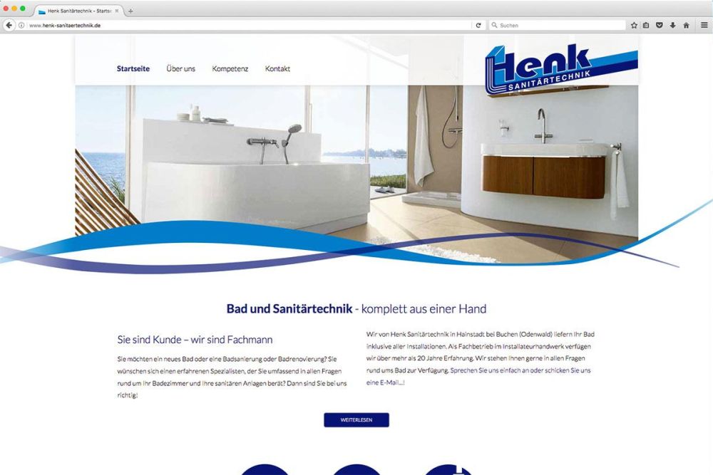 Startseite Henk Sanitärtechnik