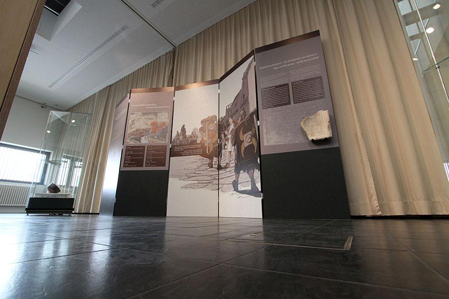 Infotafeln zu römischen Zeiten