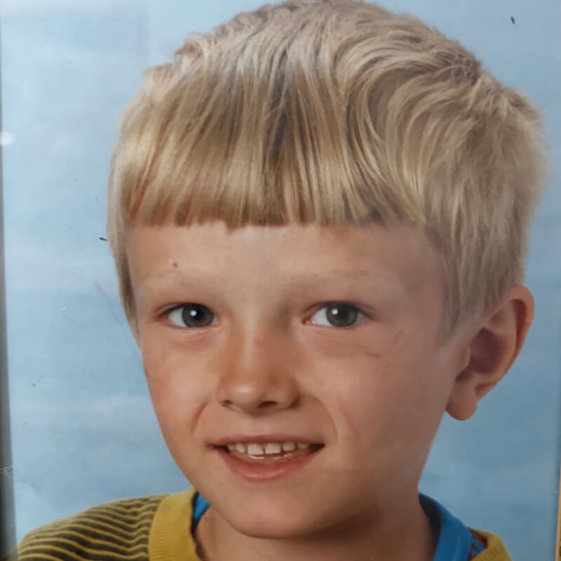 Kinderbild Artur Riewe