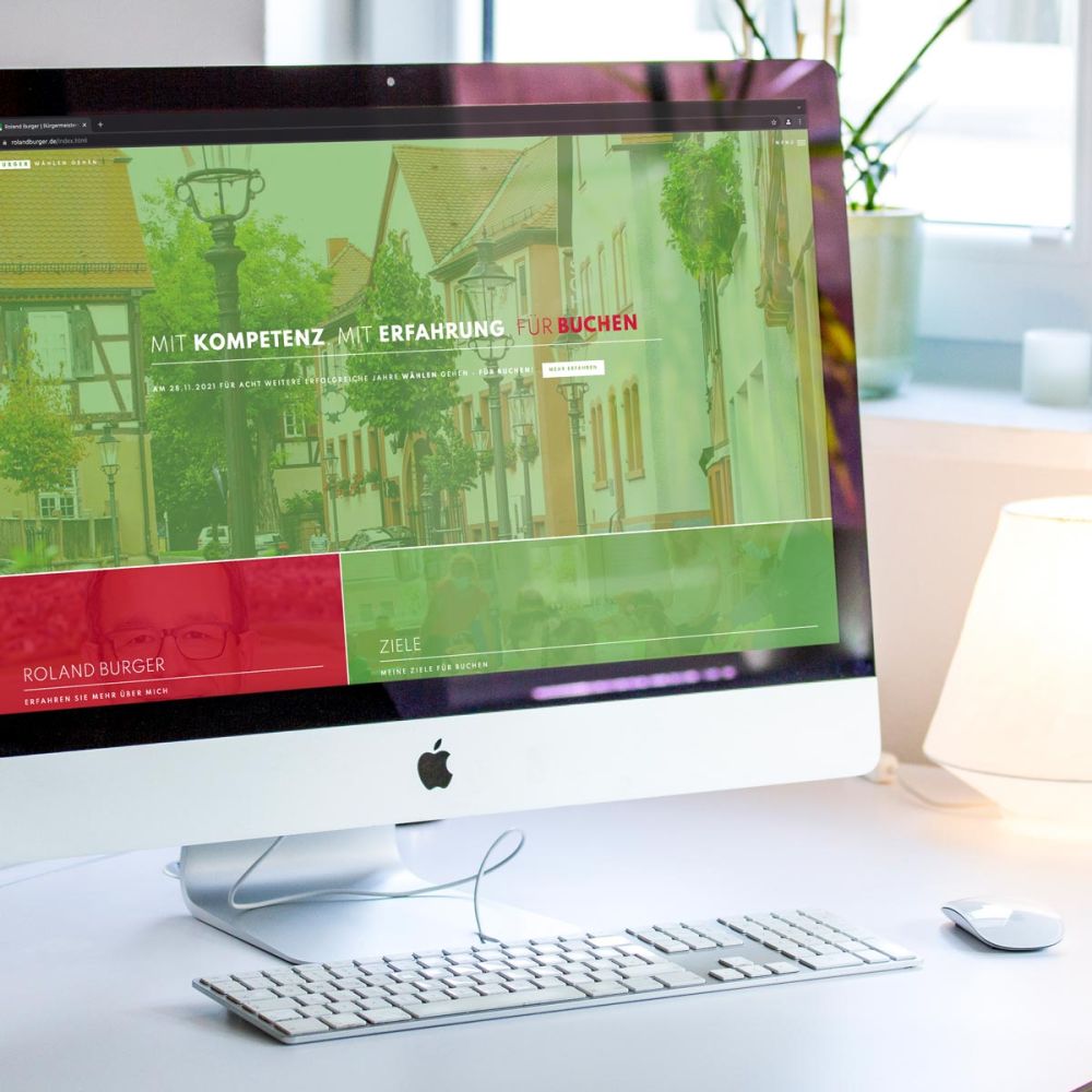 Webseite Roland Burger