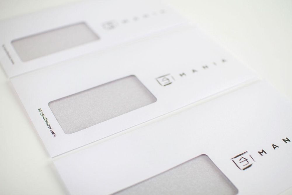 Briefumschläge für Mania GmbH