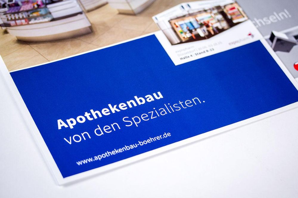Flyer Apothekenbau