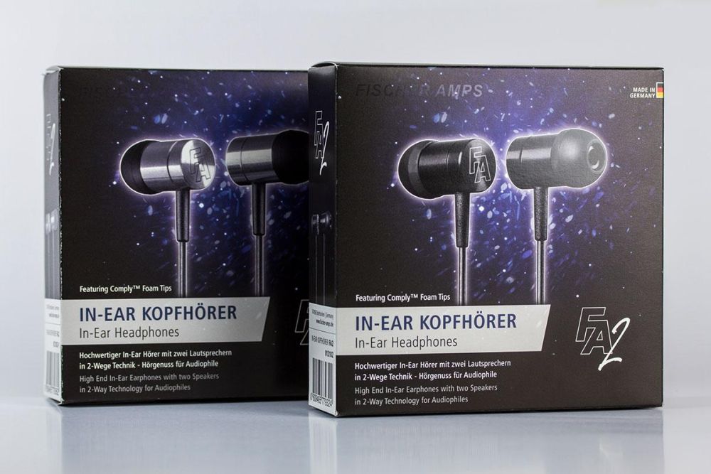 blau grüne Kopfhörer Verpackungen