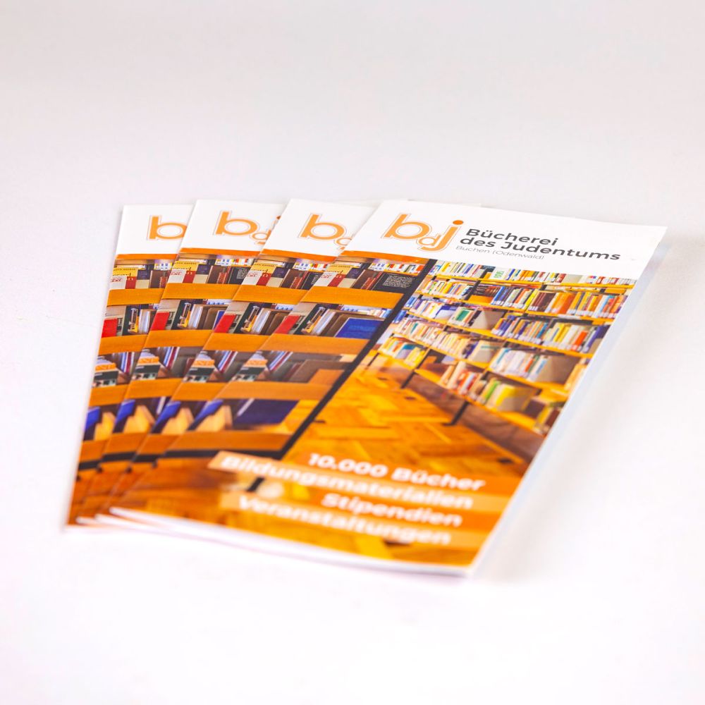 Flyer Bücherei des Judentums
