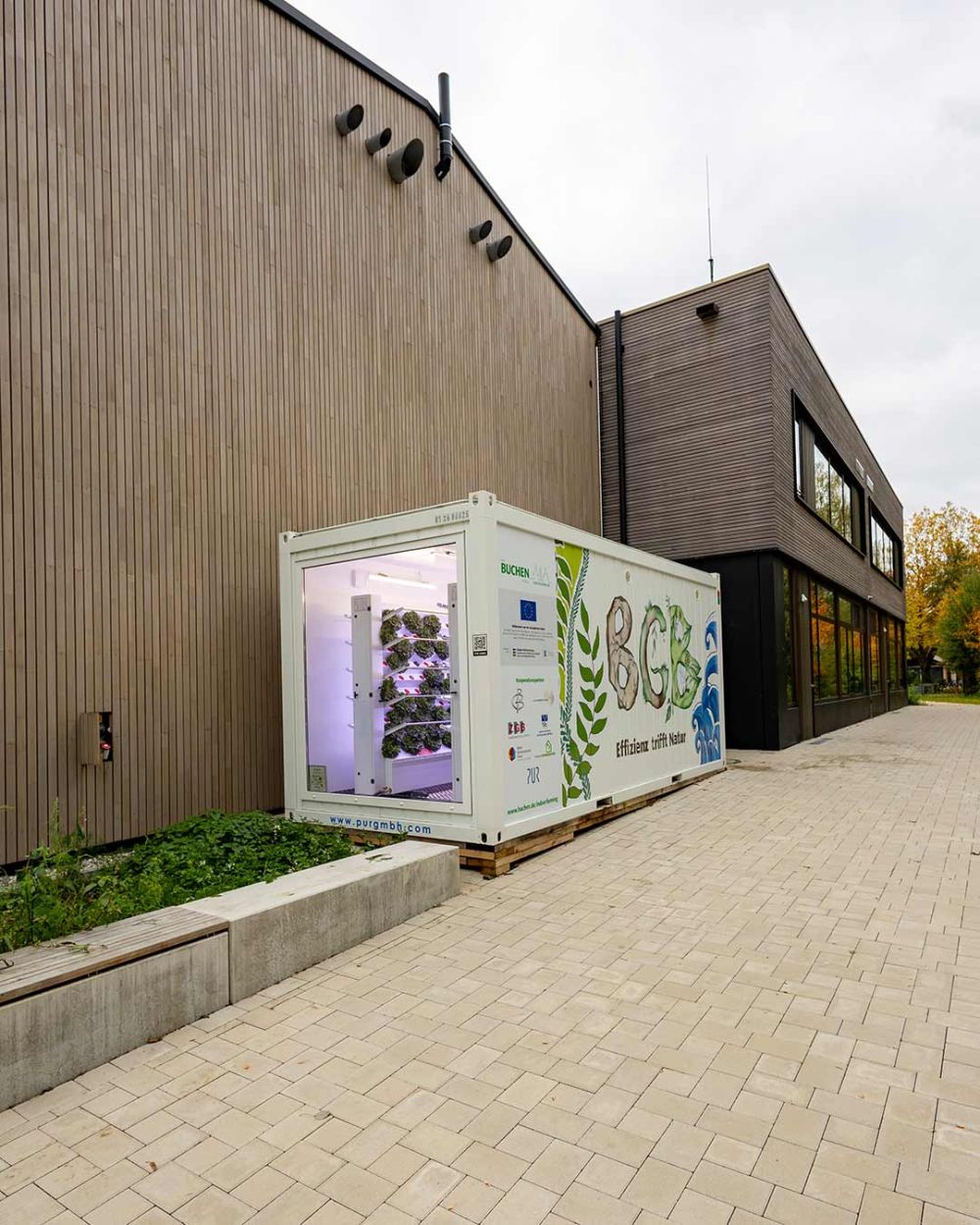 Indoorfarming Container am BGB