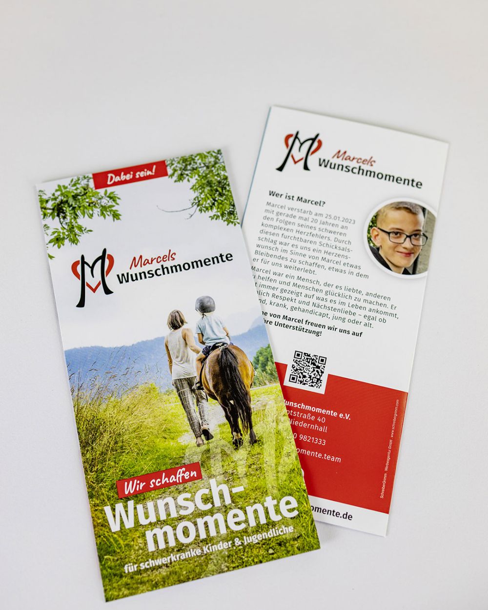 Flyer Vorder- und Rückseite